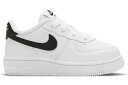 ナイキ 白色 ホワイト 黒色 ブラック スウッシュ スウォッシュ エアフォース 【 NIKE AIR FORCE 1 LOW WHITE BLACK SWOOSH (TD) / WHITE BLACK 】