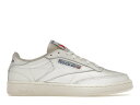 リーボック クラブ 白色 ホワイト 青色 ブルー スニーカー メンズ 【 REEBOK CLUB C 85 WHITE VECTOR BLUE / FOOTWEAR WHITE CHALK VECTOR 】