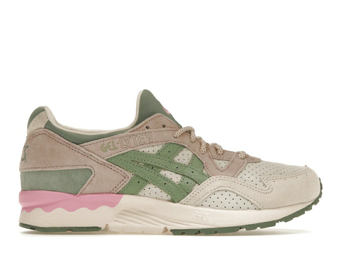 アシックス ゲルライト スプリング ピンク クリーム 灰色 グレー スニーカー メンズ 【 ASICS GEL-LYTE V SPRING IN JAPAN PINK / CREAM SLATE GREY 】