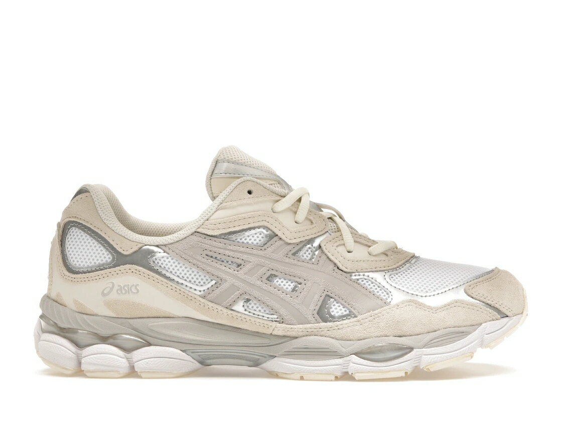 AVbNX F zCg DF O[ Xj[J[ Y y ASICS GEL-NYC WHITE OYSTER GREY / WHITE OYSTER GREY z