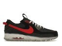 ナイキ マックス 赤 レッド 黒色 ブラック エアマックス スニーカー メンズ 【 NIKE AIR MAX 90 TERRASCAPE ANTHRACITE UNIVERSITY RED / ANTHRACITE UNIVERSITY RED BLACK 】