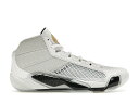 ナイキ ジョーダン 白色 ホワイト ゴールド ピュア スニーカー メンズ 【 JORDAN 38 FIBA (CLEAR SOLE) / WHITE METALLIC GOLD PURE 】