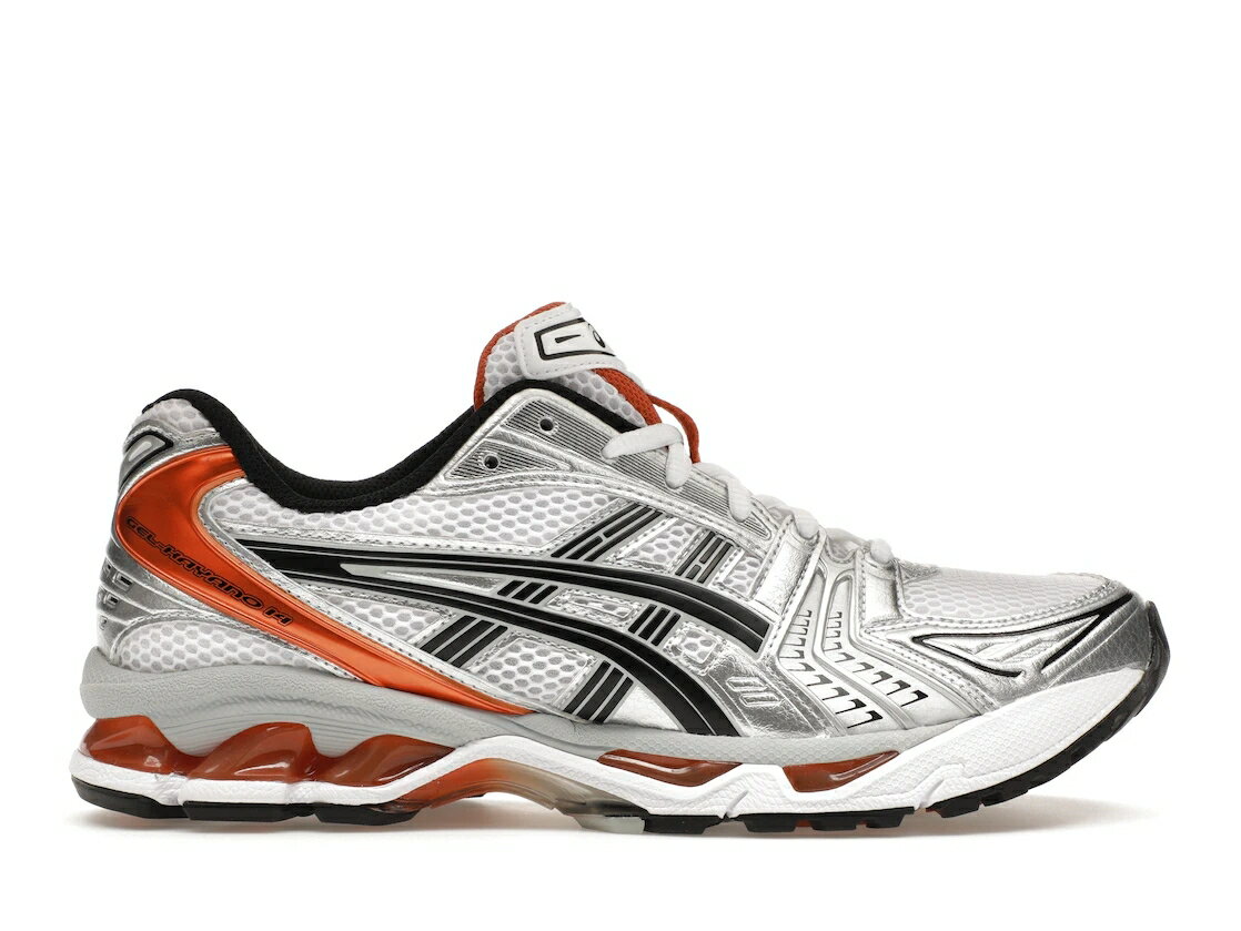 å  ۥ磻   ˡ   ASICS GEL-KAYANO 14 WHITE PIQUANT ORANGE / WHITE PIQUANT ORANGE 