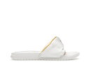 ナイキ ベナッシ サンダル 白色 ホワイト ゴールド スニーカー メンズ 【 NIKE BENASSI JDI FANNY PACK WHITE TOPAZ GOLD / WHITE TOPAZ GOLD WHITE 】