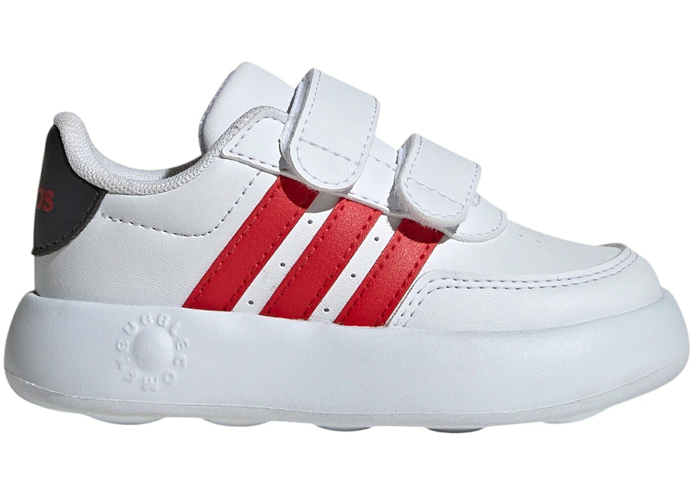 アディダス 白色 ホワイト カーボン 2.0 ジュニア キッズ ADIDAS BREAKNET CLOUD WHITE BETTER SCARLET CARBON (TD) / CLOUD WHITE BETTER SCARLET