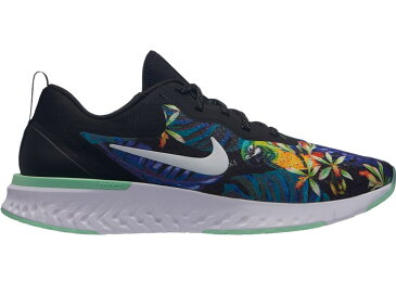 ナイキ NIKE スニーカー 【 ODYSSEY REACT FLORAL BLACK WHITEGREEN GLOW 】 メンズ