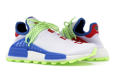 アディダス ADIDAS スニーカー 【 NMD HU PHARRELL NERD HOMECOMING WHITE BLUE RED 】 メンズ