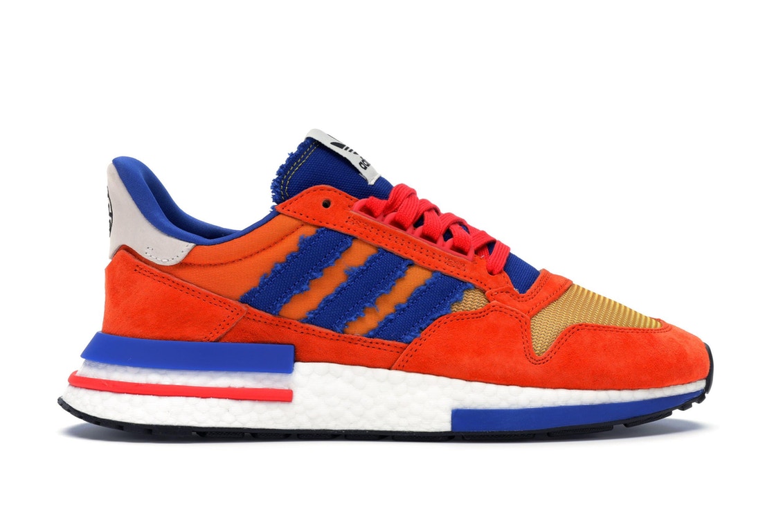 アディダス ADIDAS ドラゴン スニーカー 【 ZX 500 DRAGON BALL Z SON GOKU ORANGE COLLEGIATE ROYAL HIRES RED 】 メンズ 送料無料