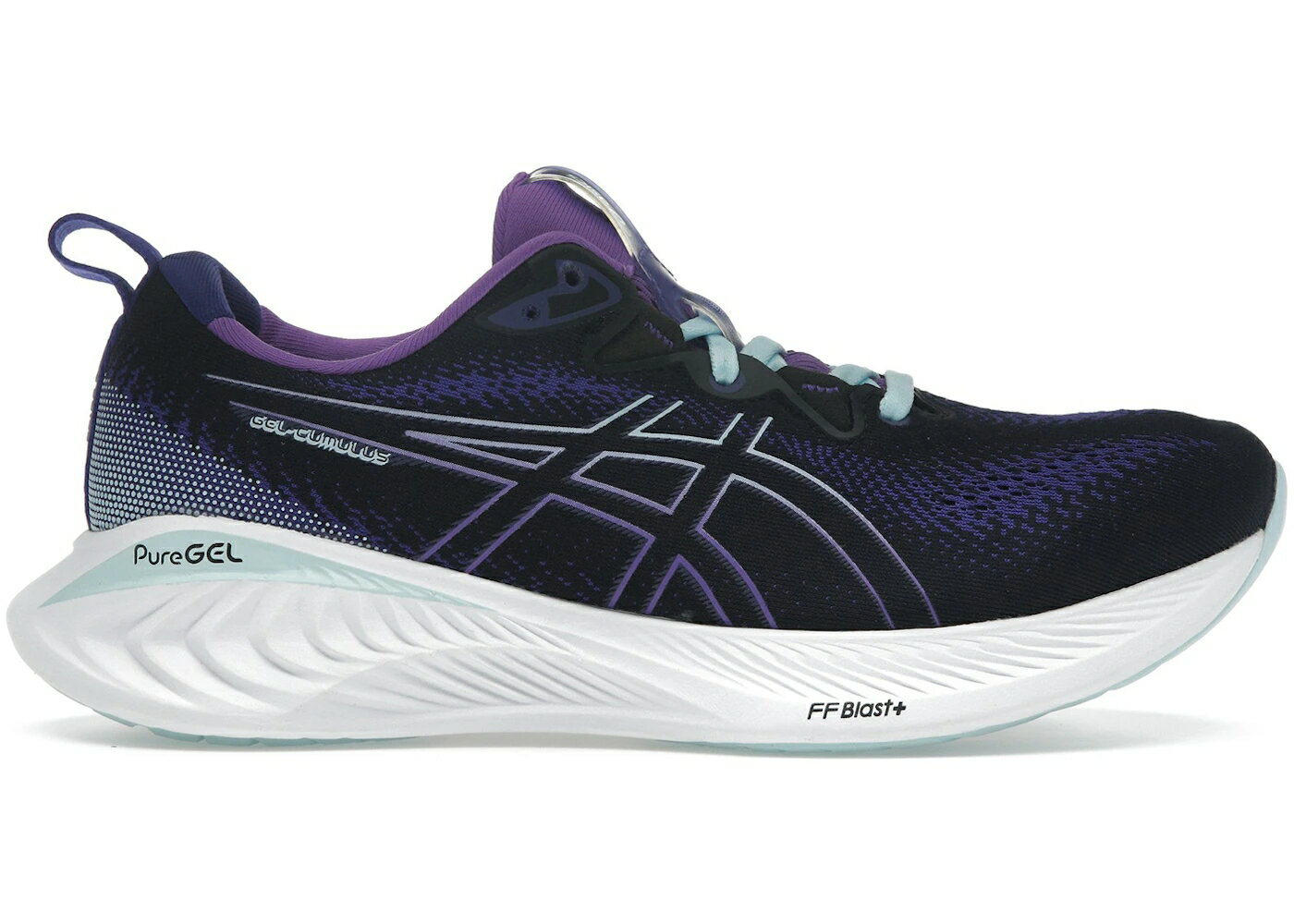 アシックス 黒色 ブラック アクアマリン WOMEN'S スニーカー レディース ASICS GEL-CUMULUS 25 BLACK AQUAMARINE (WOMEN'S) / BLACK AQUAMARINE