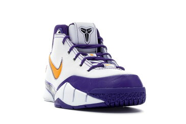 ナイキ NIKE コービー スニーカー 【 KOBE 1 PROTRO THINK 16 CLOSE OUT WHITE DEL SOLVARSITY PURPLE 】 メンズ