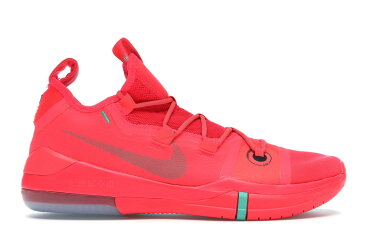 ナイキ NIKE コービー 赤 レッド スニーカー 【 RED KOBE AD ORBIT CLEAR EMERALDBLACK 】 メンズ 送料無料