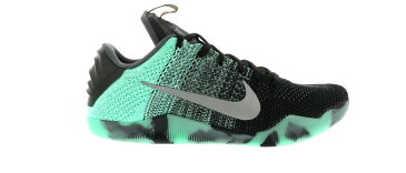 ナイキ NIKE コービー エリート 黒 ブラック スニーカー 【 BLACK KOBE 11 ELITE LOW ALL STAR 2016 GREEN GLOW PERSIAN VIOLET 】 メンズ