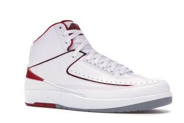 ナイキ ジョーダン JORDAN 白 ホワイト 赤 レッド スニーカー 【 WHITE RED 2 RETRO 2014 BLACKVARSITY REDCEMENT GREY 】 メンズ