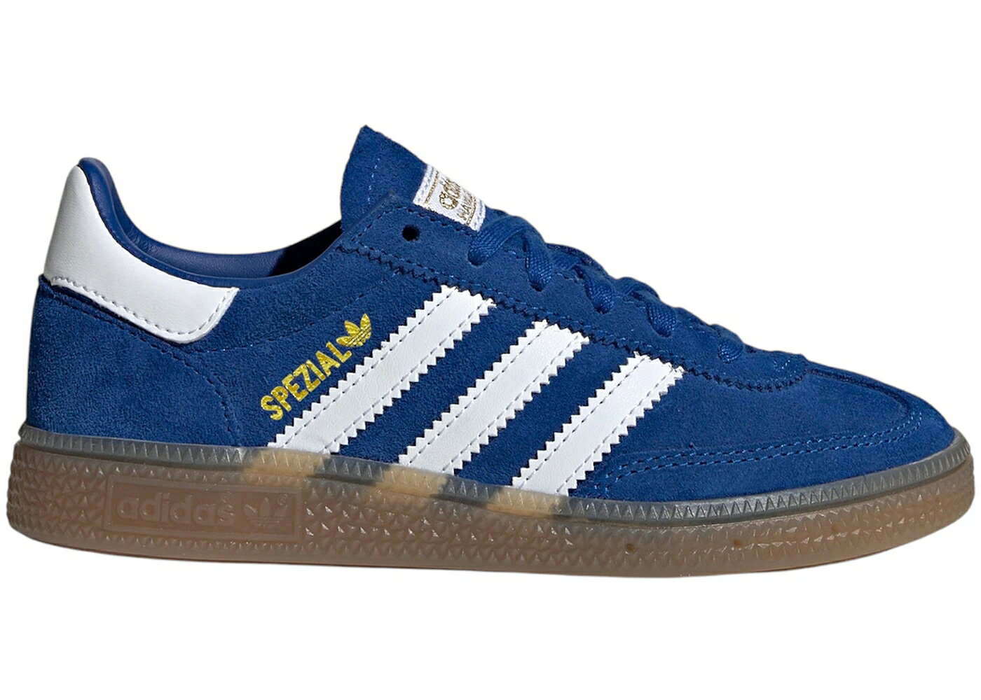 アディダス ハンドボール スペシアル 青色 ブルー ジュニア キッズ ADIDAS HANDBALL SPEZIAL ROYAL BLUE NON DYED GUM (PS) / ROYAL BLUE NON DYED GUM ベビー マタニティ スニーカー