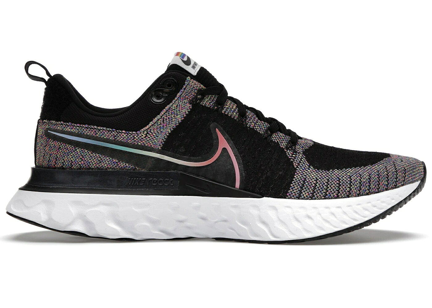 ナイキ リアクト ラン プラチナム 黒色 ブラック ピンク ブラスト 'PINK BLAST' スニーカー メンズ NIKE REACT INFINITY RUN / PLATINUM TINT BLACK PINK BLAST
