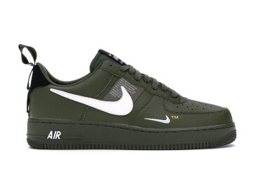 ナイキ NIKE エア オリーブ スニーカー 【 AIR OLIVE FORCE 1 LOW UTILITY CANVAS BLACKWHITETOUR YELLOW 】 メンズ