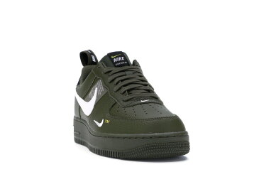 ナイキ NIKE エア オリーブ スニーカー 【 AIR OLIVE FORCE 1 LOW UTILITY CANVAS BLACKWHITETOUR YELLOW 】 メンズ