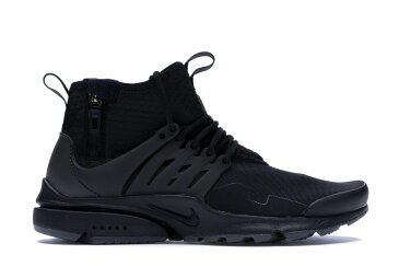 ナイキ NIKE エア ミッド 黒 ブラック スニーカー 【 AIR BLACK PRESTO MID UTILITY DARK GREY GREYBLACK 】 メンズ