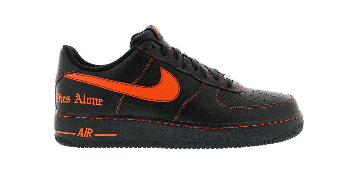 ナイキ NIKE エア スニーカー 【 AIR FORCE 1 LOW VLONE 2017 BLACK ORANGE 】 メンズ