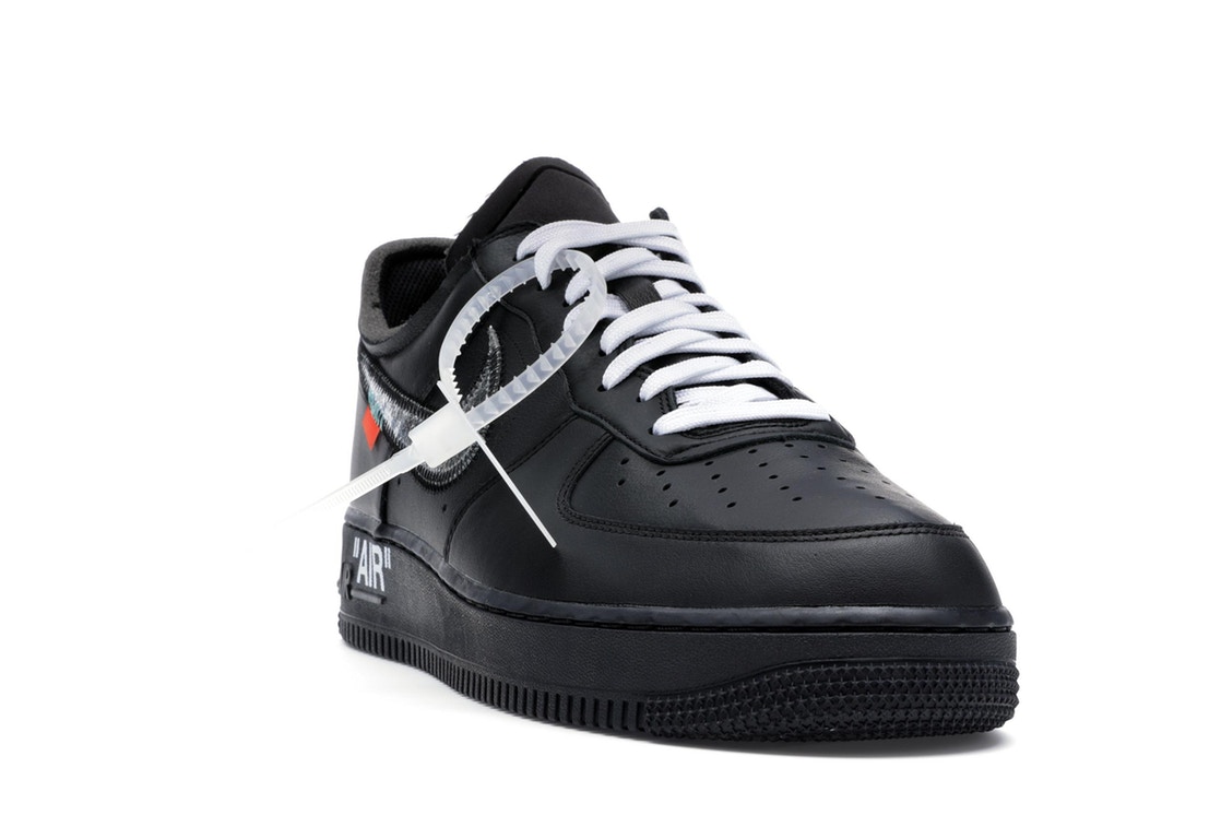 ナイキ NIKE エア '07 スニーカー 【 AIR FORCE 1 VIRGIL X MOMA NO SOCKS BLACK METALLIC SILVERBLACK 】 メンズ