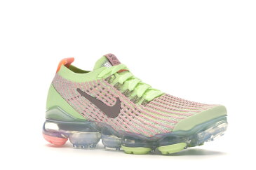 ナイキ NIKE エア フライニット ピンク レディース スニーカー 【 AIR PINK VAPORMAX FLYKNIT 3 BARELY VOLT TINT WOMENS DIFFUSED TAUPEPINK TINTMETALLIC SILVERPURE PLATINUM 】