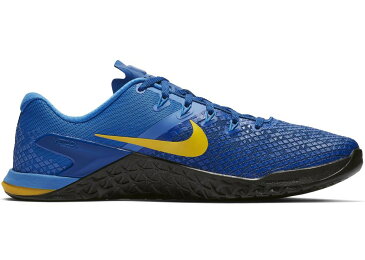 ナイキ NIKE チーム 青 ブルー 黒 ブラック スニーカー 【 TEAM BLUE BLACK METCON 4 XD ROYAL LIGHT PHOTO AMARILLO 】 メンズ