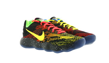 ナイキ NIKE ハイパーダンク スニーカー 【 HYPERDUNK 2017 LOW LA BLACK MULTICOLORTOUR YELLOWTEAM ORANGE 】 メンズ