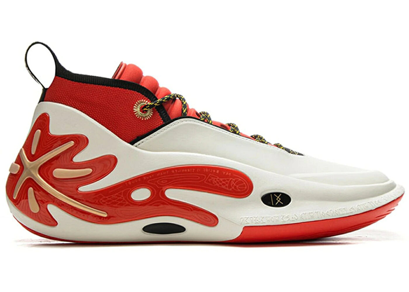 リーニン ウェイド 白色 ホワイト 赤 レッド 黒色 ブラック スニーカー メンズ LI-NING WAY OF WADE 11 OVERTOWN / WHITE RED BLACK
