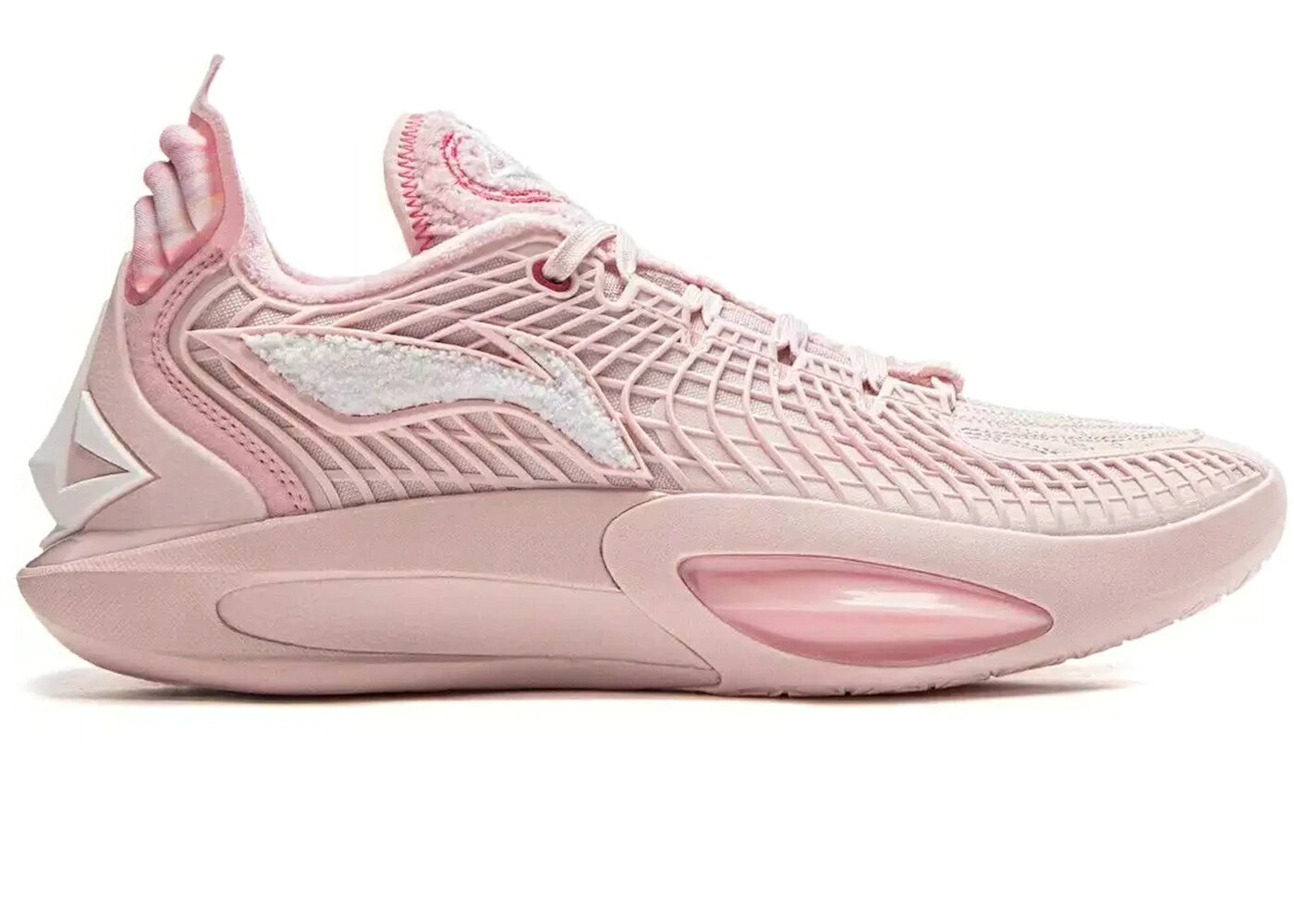 リーニン ピンク 白色 ホワイト スニーカー メンズ LI-NING JIMMY BULTER JB3 CARE / PINK WHITE