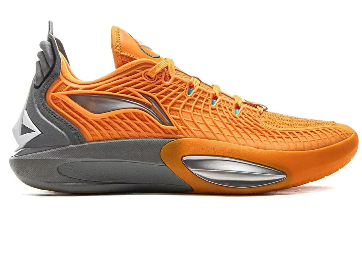 リーニン ビクトリー 橙 オレンジ 灰色 グレー スニーカー メンズ LI-NING JIMMY BULTER JB3 VICTORY / ORANGE GREY