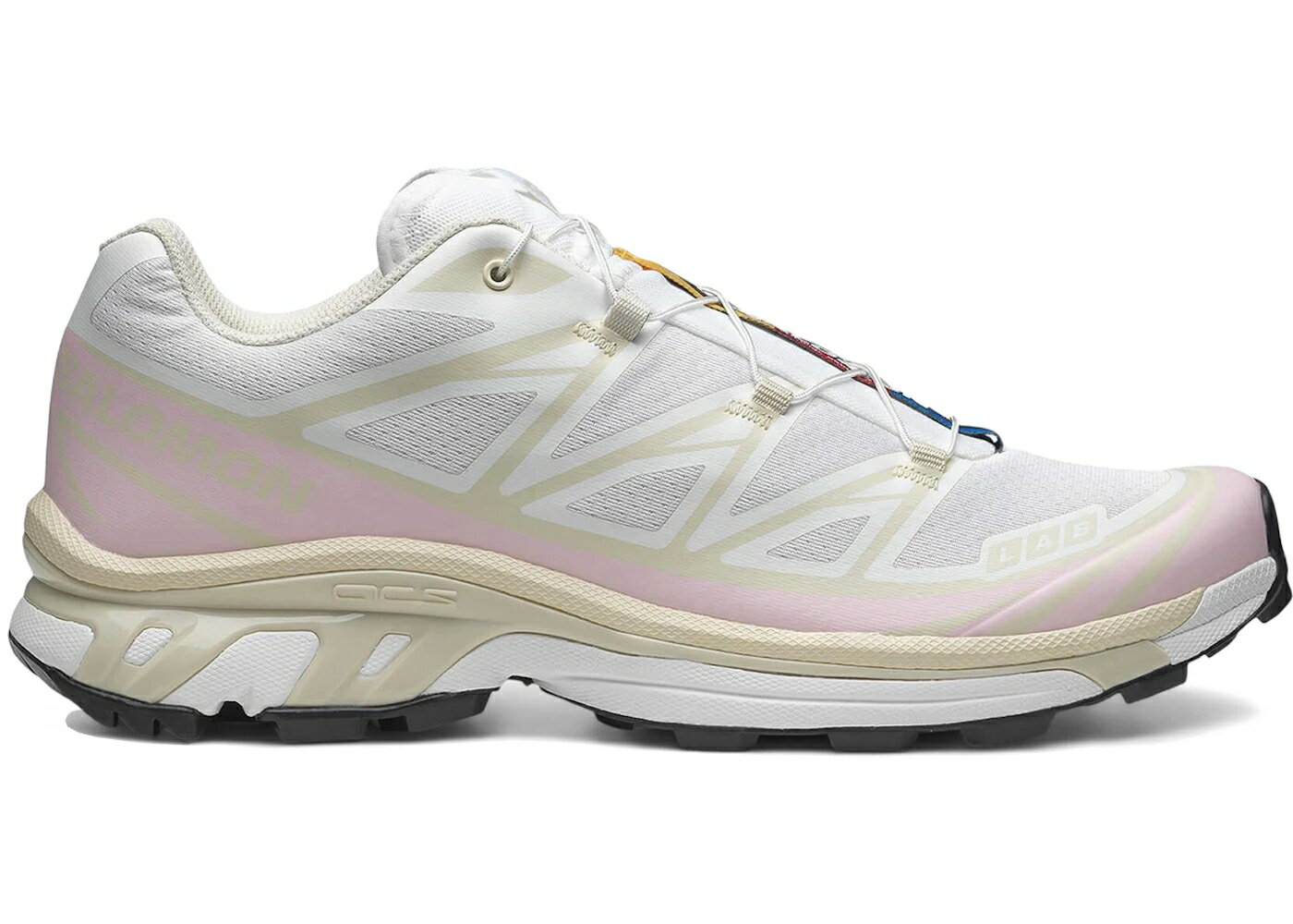 サロモン 白色 ホワイト スニーカー メンズ SALOMON XT-6 WHITE ALMOND MILK FAIRY TALE / WHITE ALMOND MILK FAIRY TALE