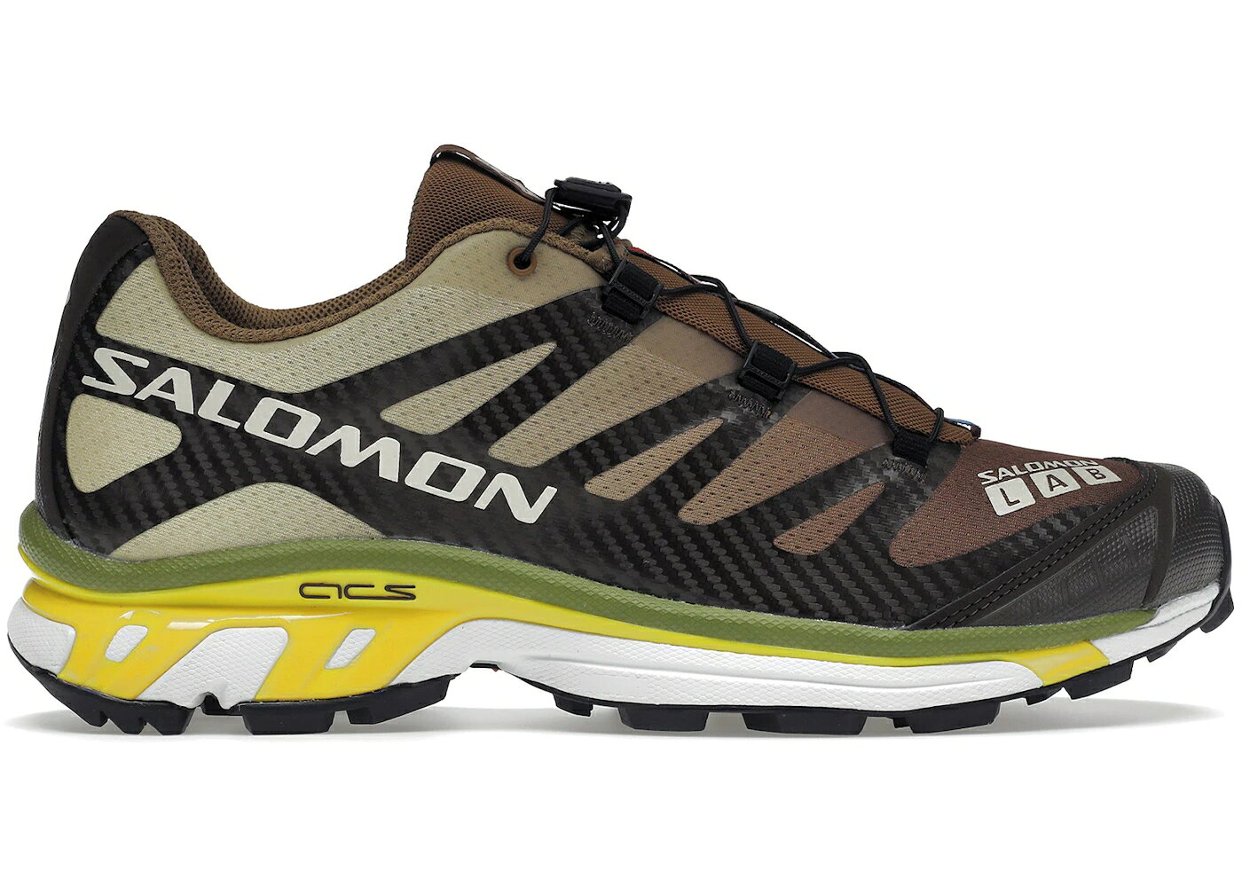 サロモン 茶色 ブラウン ベージュ 白色 ホワイト スニーカー メンズ SALOMON XT-4 ADVANCED BUNGEE CORD / BROWN BEIGE WHITE(4.0)