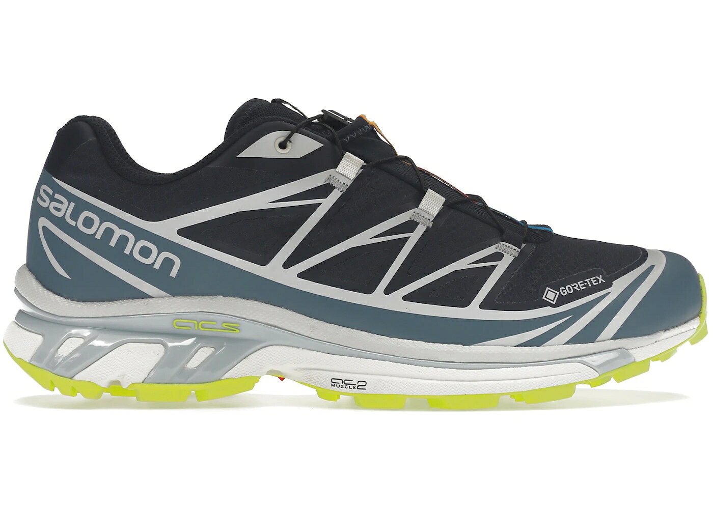 サロモン ゴアテックス ナイト スカイ 青色 ブルー ライム スニーカー メンズ SALOMON XT-6 GORE-TEX NIGHT SKY CHINA BLUE / NIGHT SKY CHINA BLUE ACID LIME