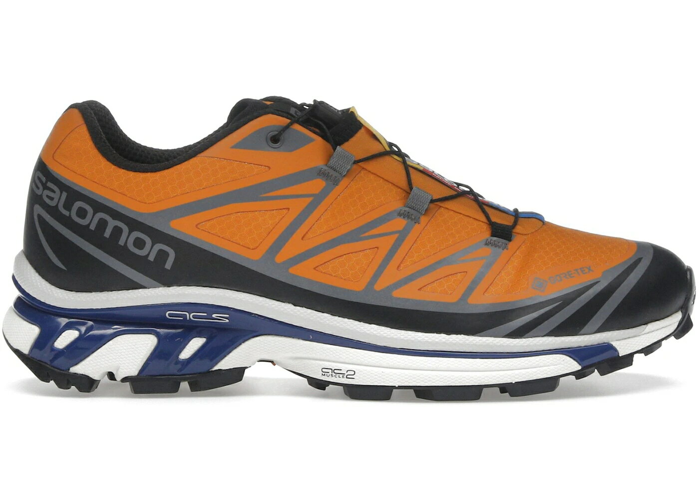 サロモン ゴアテックス 黒色 ブラック 紺色 ネイビー スニーカー ユニセックス SALOMON XT-6 GORE-TEX UTILITY MARMALADE BLACK NAVY / MARMALADE BLACK NAVY PEONY メンズ
