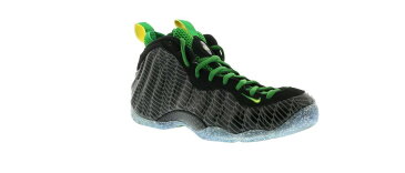 ナイキ NIKE エア フォームポジット オレゴン スニーカー 【 AIR FOAMPOSITE ONE OREGON DUCKS BLACK YELLOW STRIKEAPPLE GREENSILVER 】 メンズ