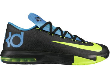 ナイキ NIKE スニーカー 【 KD 6 AWAY II BLACK VOLTVIVID BLUEDARK GREY 】 メンズ 送料無料