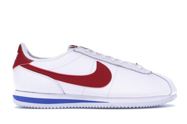 ナイキ NIKE コルテッツ レザー スニーカー 【 CORTEZ BASIC LEATHER FORREST GUMP 2017 WHITE VARSITY REDVARSITY ROYAL 】 メンズ