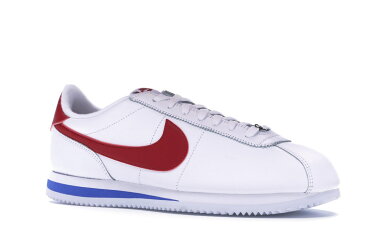 ナイキ NIKE コルテッツ レザー スニーカー 【 CORTEZ BASIC LEATHER FORREST GUMP 2017 WHITE VARSITY REDVARSITY ROYAL 】 メンズ 送料無料