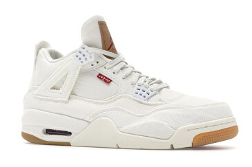 ナイキ ジョーダン JORDAN 白 ホワイト LEVI'S スニーカー 【 WHITE 4 RETRO TAG WHITEWHITE 】 メンズ