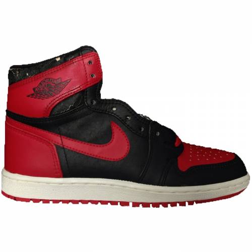 ナイキ ジョーダン JORDAN スニーカー 【 1 OG BRED 1985 BLACK VARSITY REDWHITE 】 メンズ 送料無料