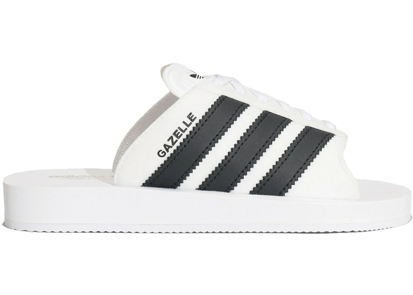 アディダス ガゼル 白色 ホワイト コア 黒色 ブラック WOMEN'S スニーカー レディース ADIDAS GAZELLE BEACH FOOTWEAR WHITE (WOMEN'S) / FOOTWEAR WHITE CORE BLACK
