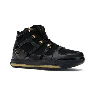 ナイキ NIKE レブロン 黒 ブラック スニーカー 【 BLACK LEBRON 3 GOLD 2018 BLACKMETALLIC 】 メンズ