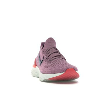 ナイキ NIKE エピック フライニット レディース スニーカー 【 EPIC REACT FLYKNIT 2 PLUM DUST WOMENS BLACKEMBER GLOWBLEACHED CORALBARELY GREY 】