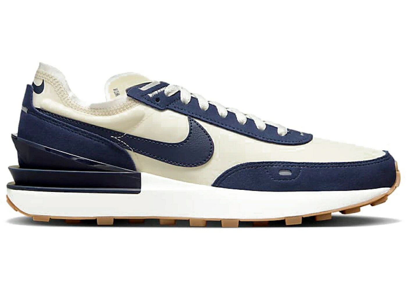 ナイキ ワッフル 紺色 ネイビー スニーカー メンズ NIKE WAFFLE ONE SE COCONUT MILK MIDNIGHT NAVY / COCONUT MILK SAIL GUM MEDIUM