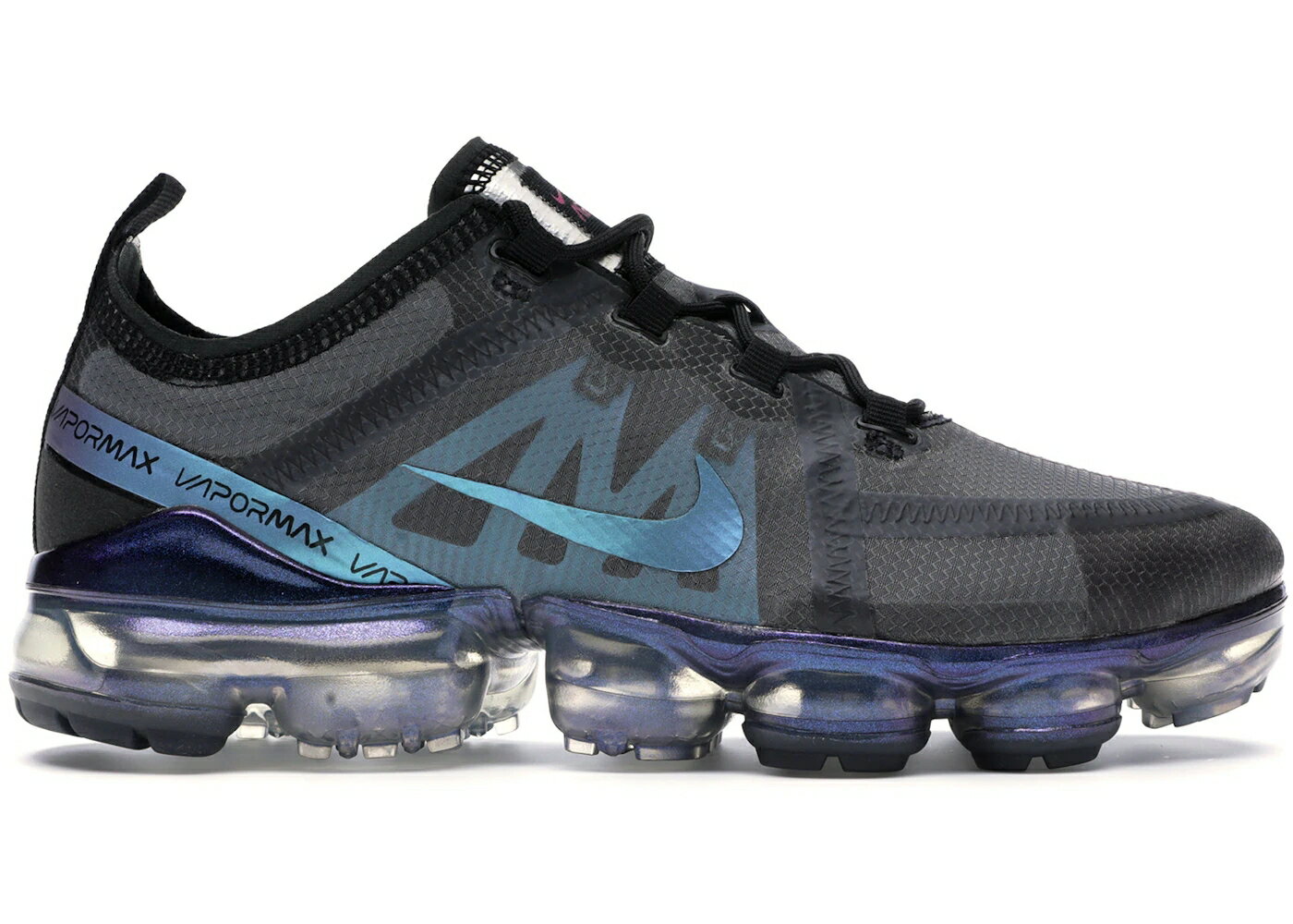 ナイキ 黒色 ブラック レーザー エアヴェイパーマックス スニーカー メンズ NIKE AIR VAPORMAX 2019 THROWBACK FUTURE / BLACK LASER FUCHSIA ANTHRACITE