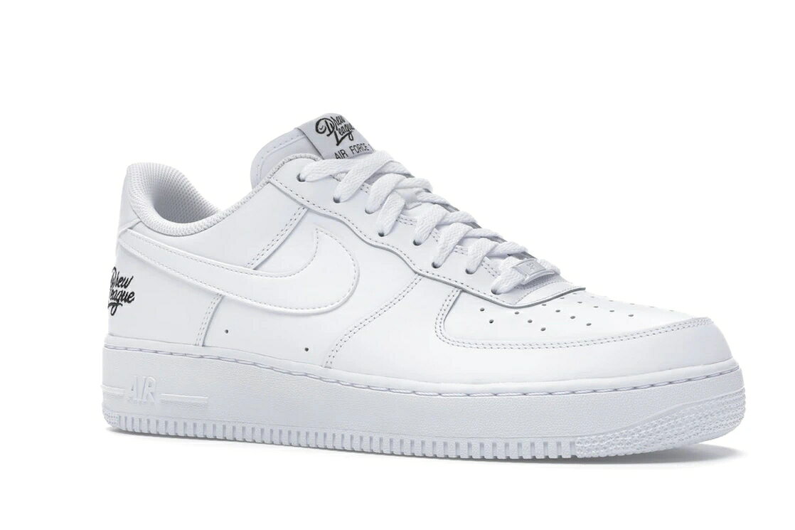 ナイキ 白色 ホワイト 黒色 ブラック エアフォース スニーカー メンズ NIKE AIR FO...
