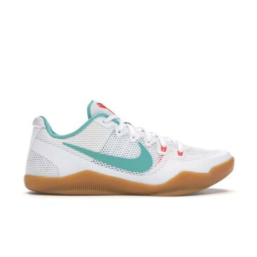 ナイキ NIKE コービー サマー スニーカー 【 SUMMER KOBE 11 EM LOW PACK WHITE WASHED TEALBRIGHT CRIMSON 】 メンズ