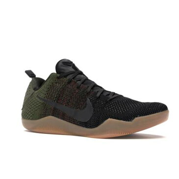 ナイキ NIKE コービー エリート 黒 ブラック スニーカー 【 BLACK KOBE 11 ELITE LOW 4KB HORSE TEAM REDROUGH GREEN 】 メンズ