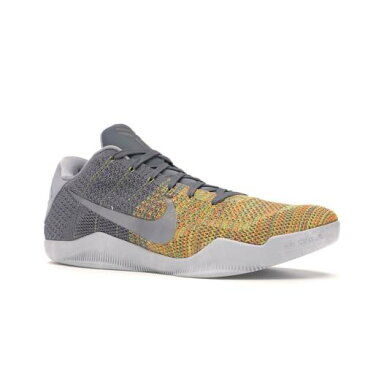 ナイキ NIKE コービー エリート スニーカー 【 KOBE 11 ELITE LOW MASTER OF INNOVATION COOL GREY VOLTAGE GREENYELLOW STRIKE 】 メンズ