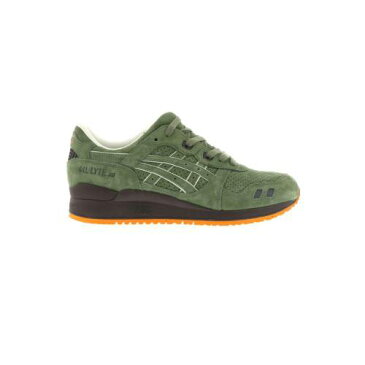 アシックス ASICS スニーカー 【 GELLYTE III RONNIE FIEG MILITIA SPECIAL BOX OLIVE CHOCOLATE ORANGE 】 メンズ 送料無料